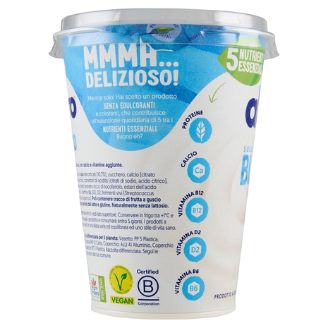 ALPRO Alternativa Vegetale allo Yogurt, Bianco, a base di Soia, basso in Grassi, No Lattosio, 400g